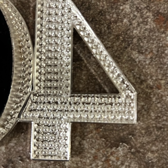 NWOT “40” Rhinestone Picture Frame - Picture 4 of 7